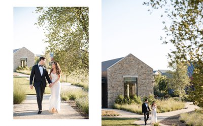 Entrance Stanly Ranch Napa Wedding Photographers