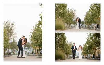 Sunset Stanly Ranch Napa Wedding Photographers