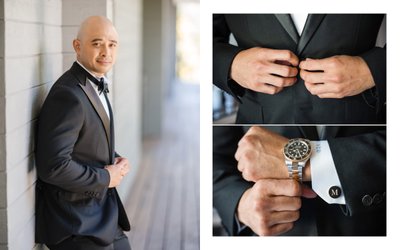 Beringer Vineyards Wedding St Helena Groom 