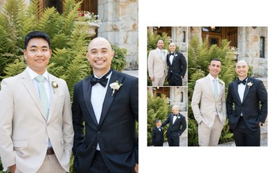 Groomsmen Beringer Vineyards Wedding Photographers