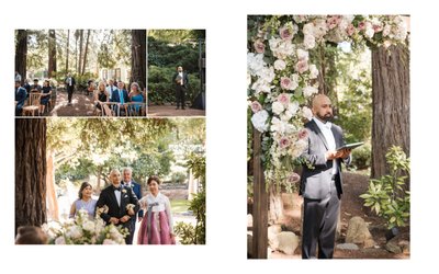 Ceremony Beringer Vineyards Wedding Photographer