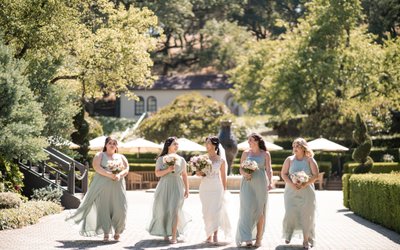 Bridal Party Beringer Vineyards Wedding Photography