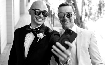 Groomsmen Beringer Vineyards Wedding Photographer