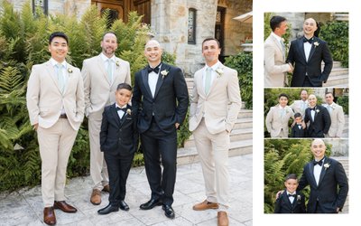 Groomsmen Beringer Vineyards Wedding Photography 