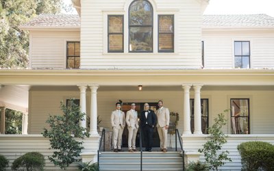 Groomsmen Beringer Hudson House Wedding Photographers