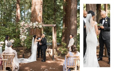 Wedding Ceremony Beringer Vineyards Photographer