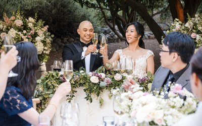 Toasts Napa Valley Wedding Photography