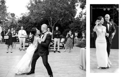 First Dance Beringer Vineyards Wedding Photographers