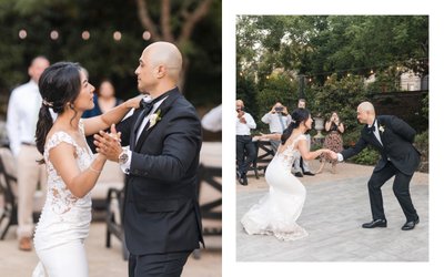 First Dance Beringer Vineyards Wedding Photographer