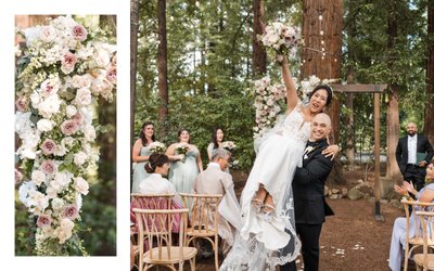 Ceremony Redwoods Beringer Vineyards Photographer