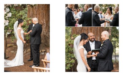 Wedding Ceremony Beringer Vineyards Best Photography