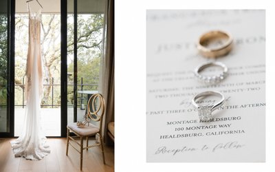 Fine Art Montage Healdsburg Wedding Photographers