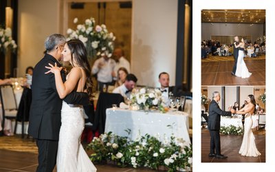 Father-Daughter Dance Lux Napa Wedding Photographers