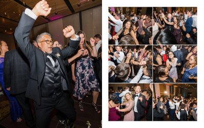 Dancing Montage Healdsburg Wedding 