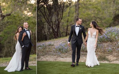 Editorial Napa Wedding Photography Montage