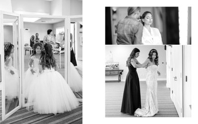 Bride Getting Ready Photos in San Francisco St. Regis 