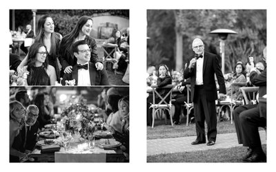 Estate Yountville Reception Photography