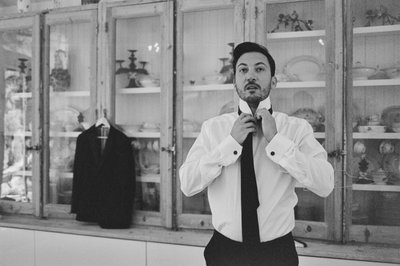 Film Photographer Blair Spangler Farmhouse Wedding 