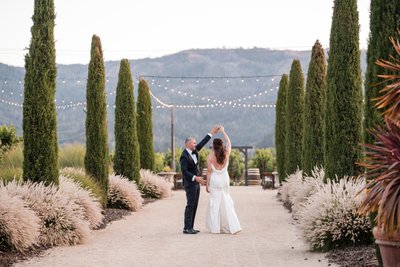 Luxury Venue Brindare Napa Valley Wedding