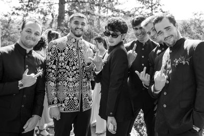 Groomsmen Santa Cruz Wedding Photographers 