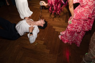 Dance Party Santa Cruz Wedding Photographer