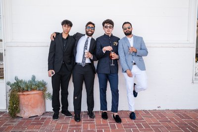 Guests Hollins House Santa Cruz Wedding Photographer