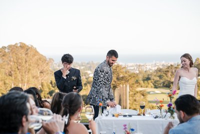 Toasts Hollins House Santa Cruz Photographer