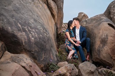 Romantic Engagement Session Sonoma Coast