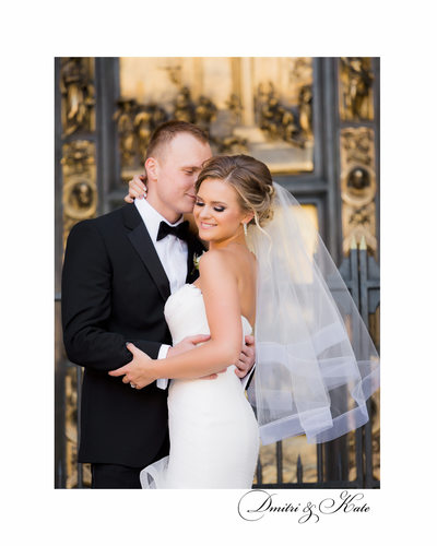 Bride and Groom Fairmont San Francisco  
