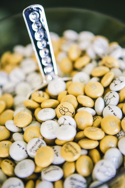Wedding Photographers Details Printed M and Ms