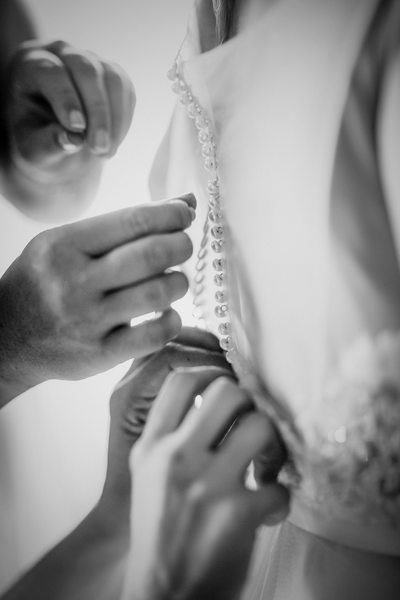 Wedding Dress Detail Napa Romantic Wedding Photographer