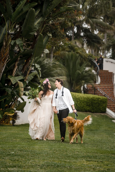 Santa Barbara Bacara Resort Spa Wedding Couple