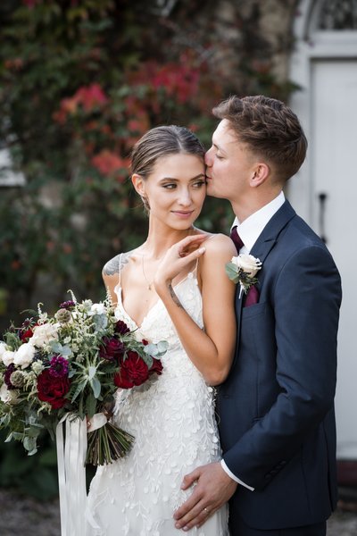 Authentic Posing Wedding Day