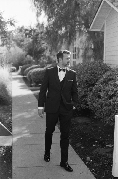 Editorial Solage Film Wedding Photography Calistoga