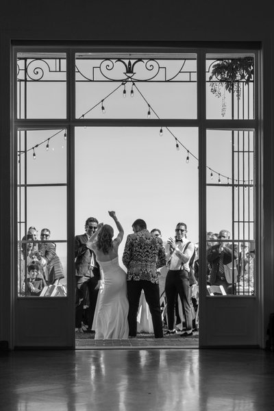 Entrance Santa Cruz Wedding Photographers 