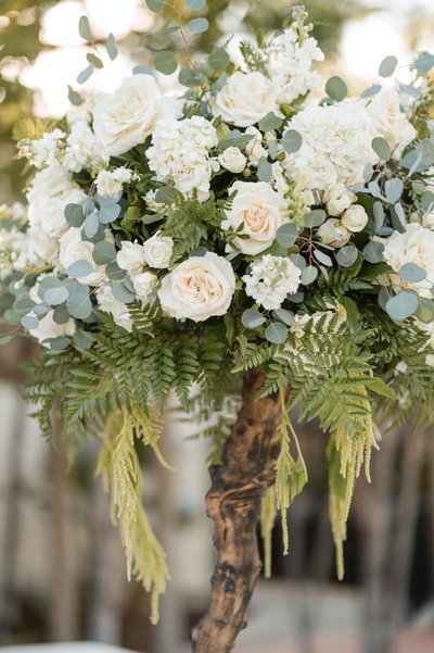 Burbank Wedding Reception Floral