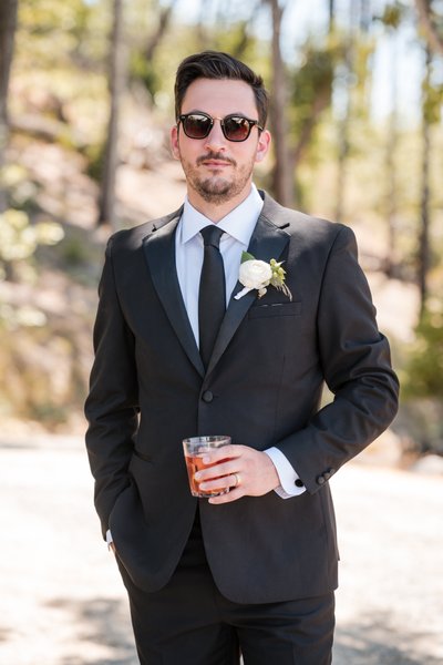 Black Tie Wedding Blair Spangler St Helena 
