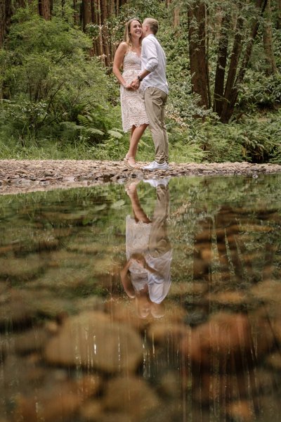 Romantic Sonoma Coast Engagement Session