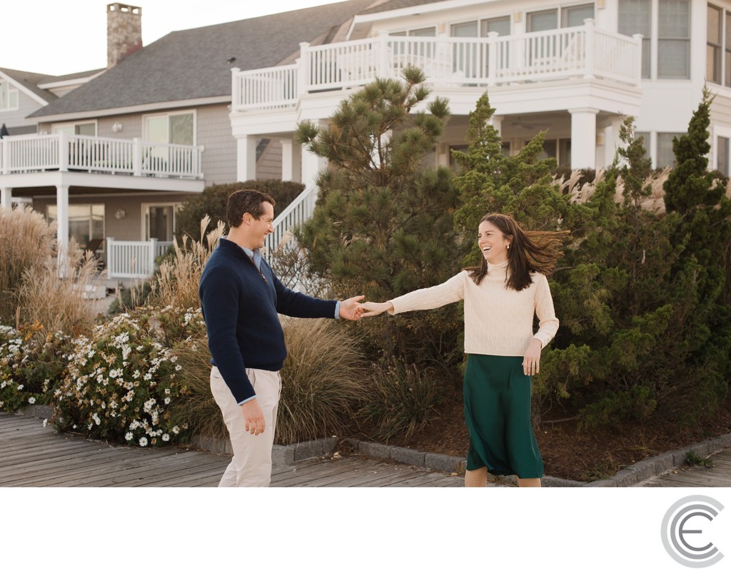 New Jersey Shore Engagement Session