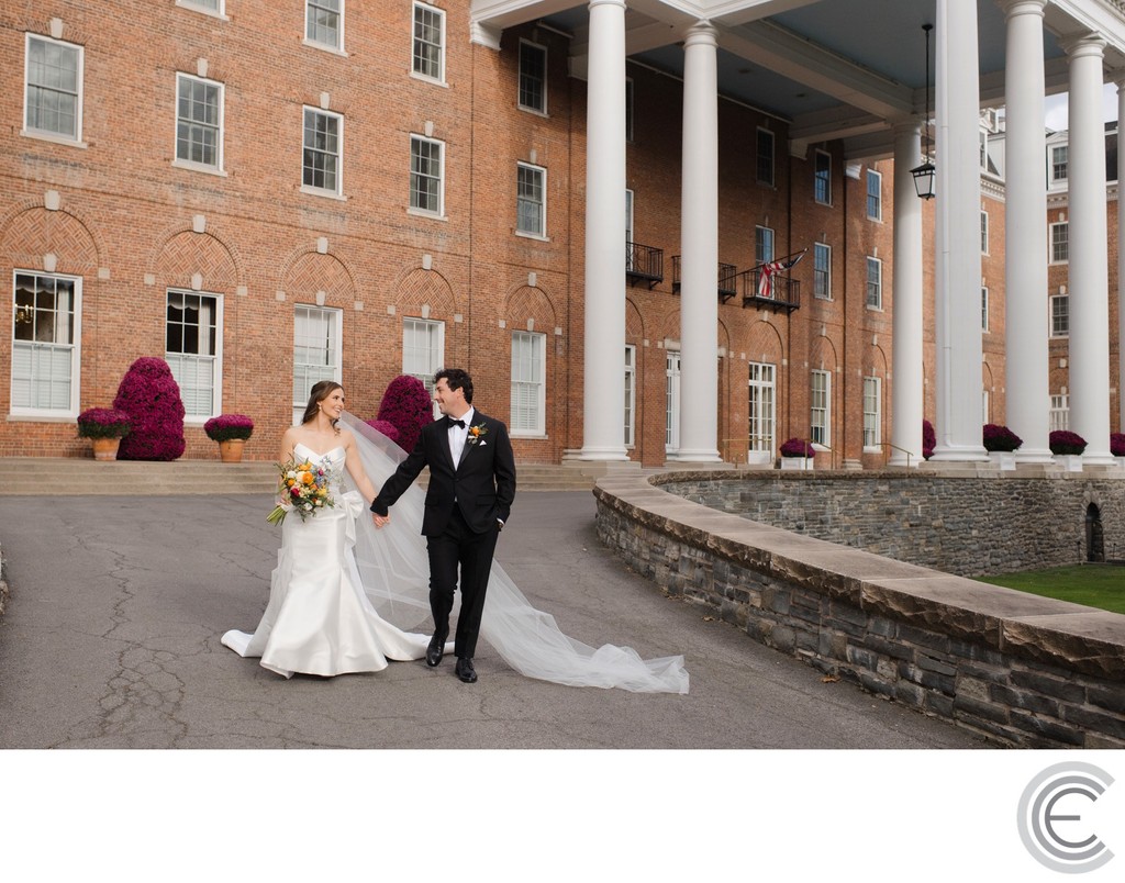 Fall Wedding at The Otesaga Resort Hotel Cooperstown New York
