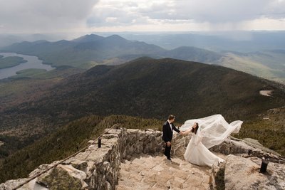 Whiteface Mountain wedding pictures