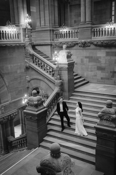 NY Capitol Albany NY engagement photos