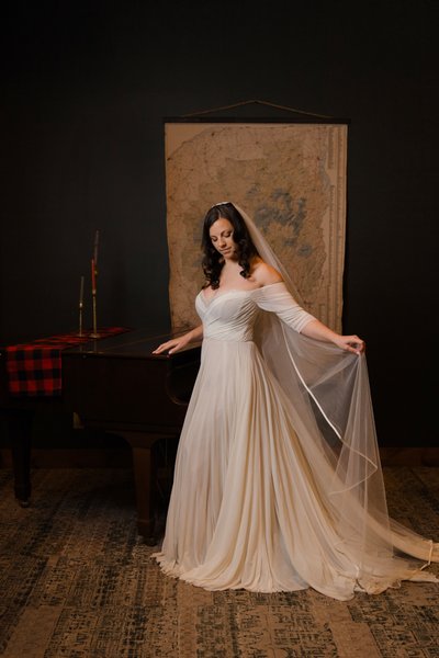 Schroon Lake Winter Wedding