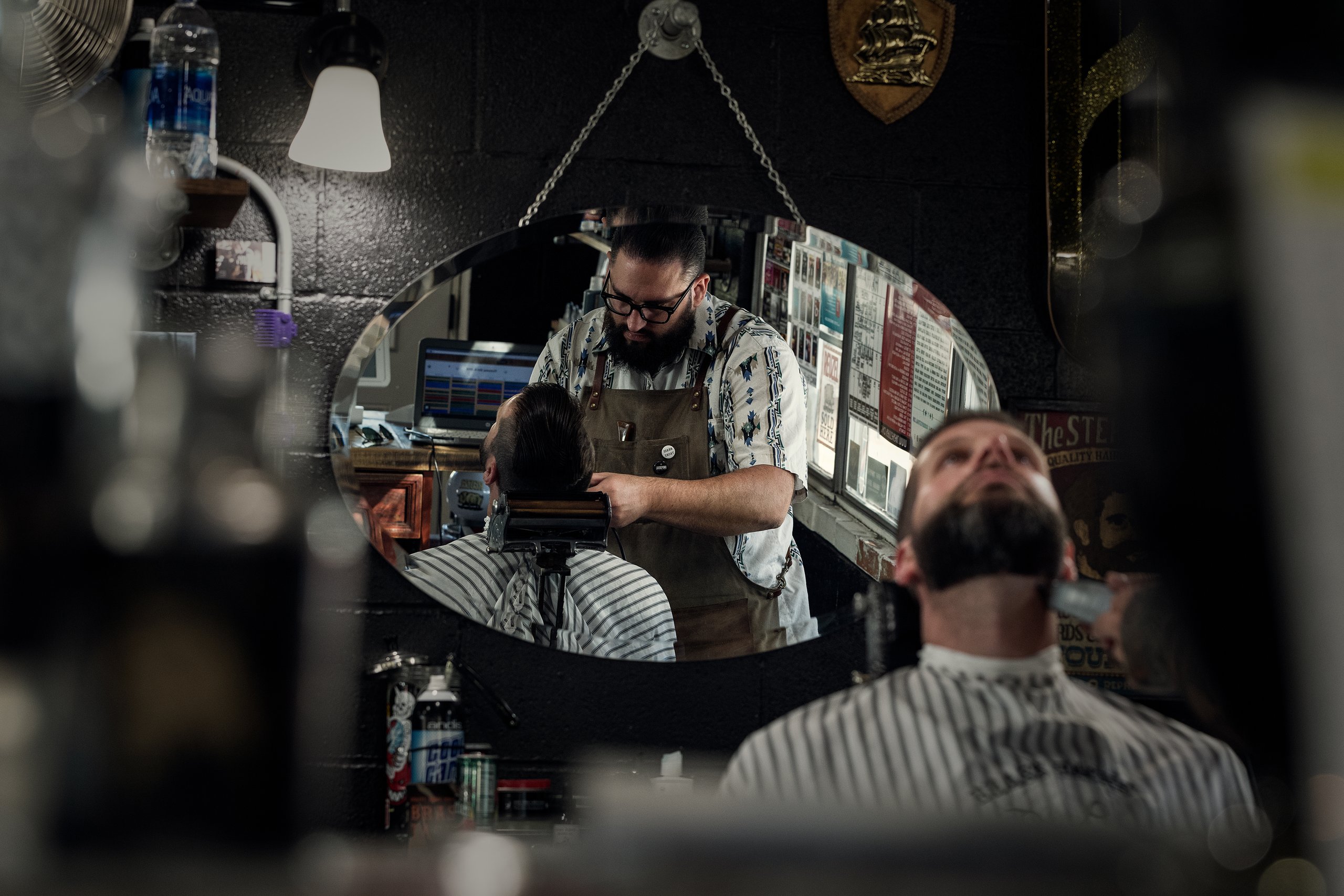 Dallas Brass Tacks Barber Josh Phillips Photography Dallas Photographer