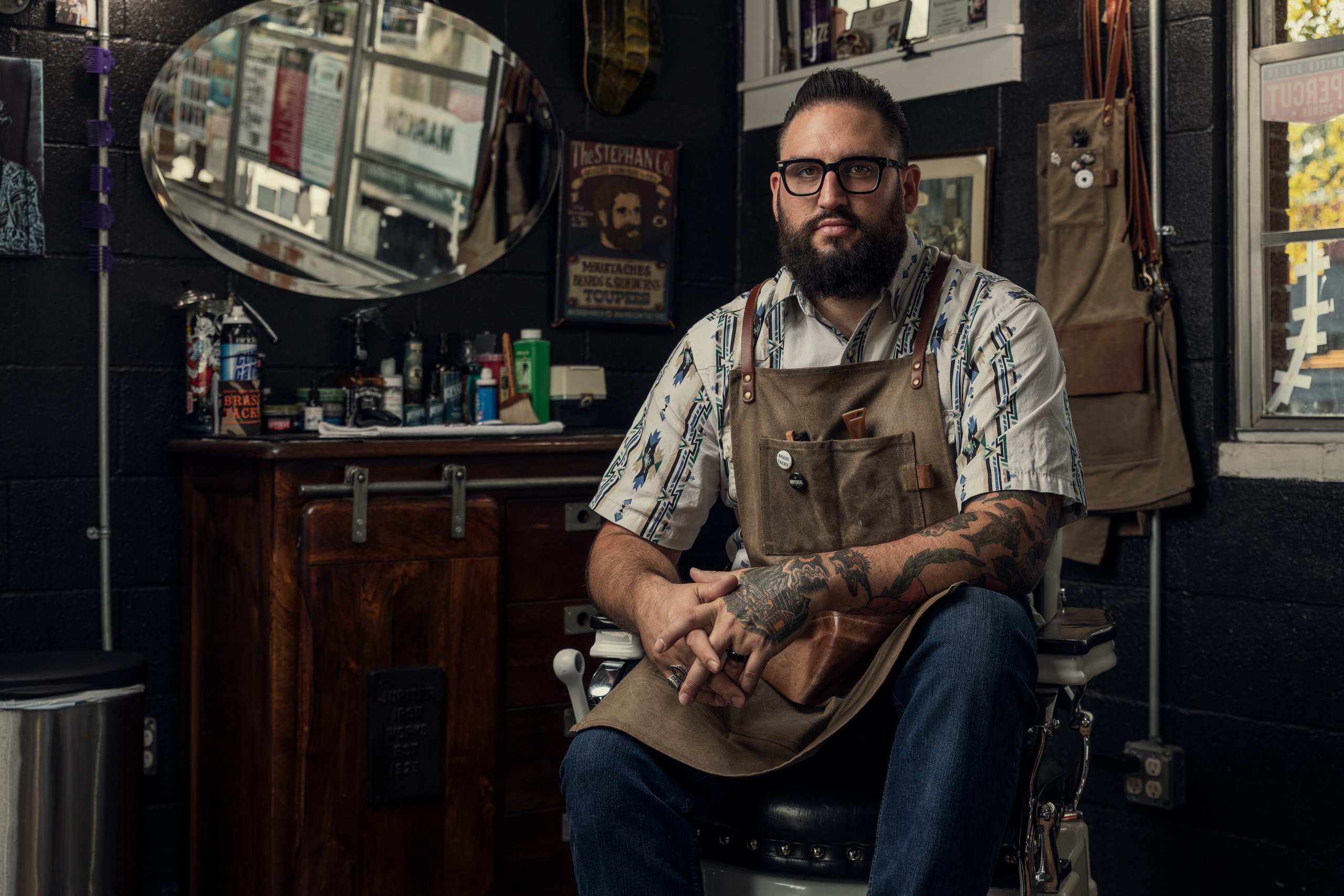 Dallas Brass Tacks Barber - Josh Phillips Photography | Dallas Photographer