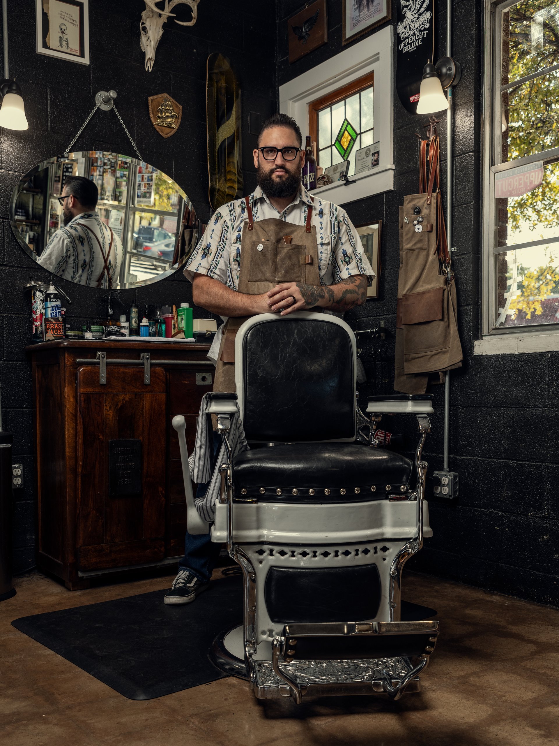 Dallas Brass Tacks Barber - Josh Phillips Photography | Dallas Photographer