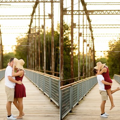 Amazing Engagement Photographer Cedar Rapids Iowa Sutliff Bridge