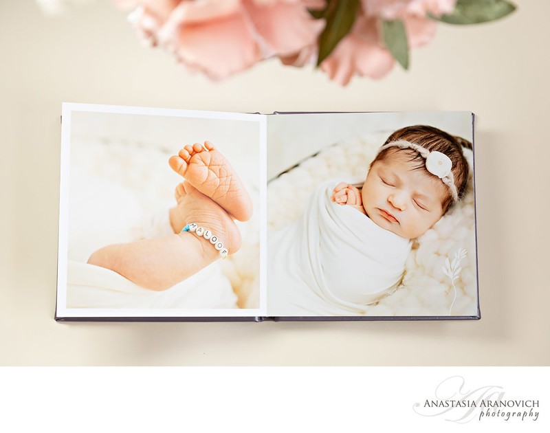 Newborn Photo Album Design
