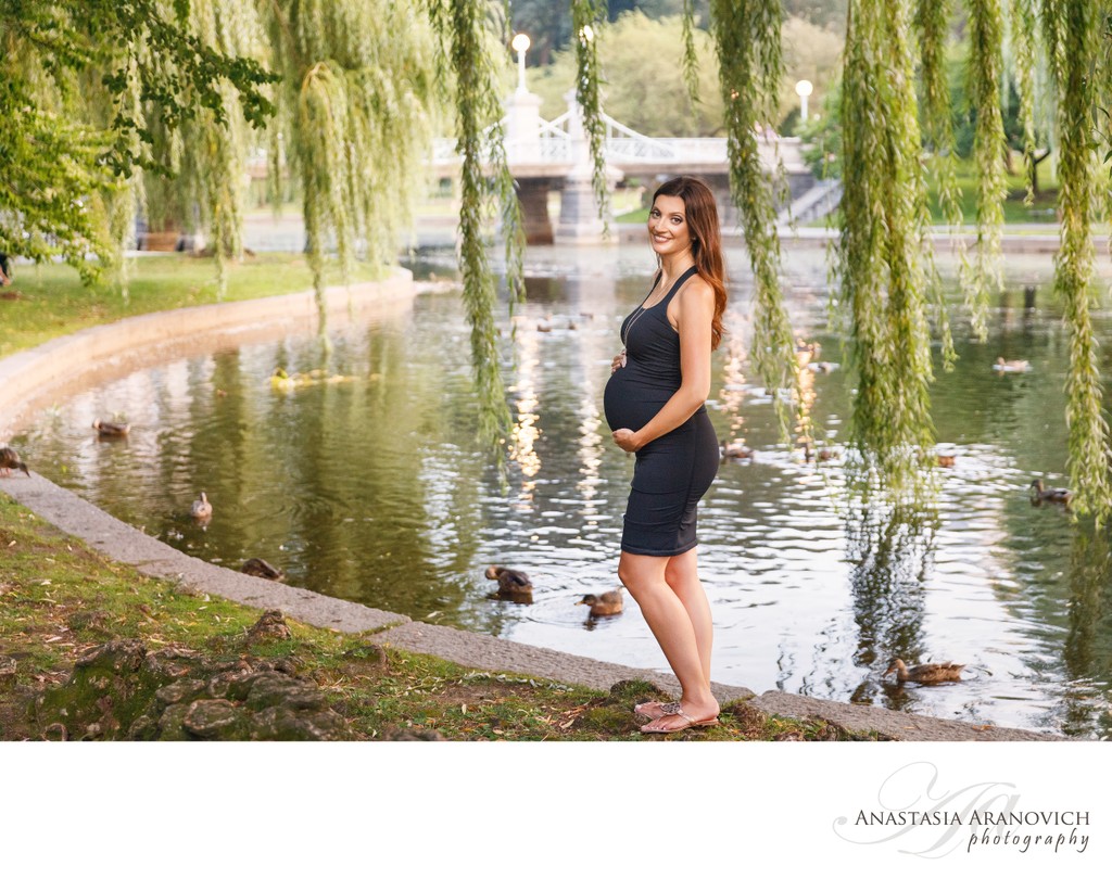 Summer Maternity Portraits in Boston