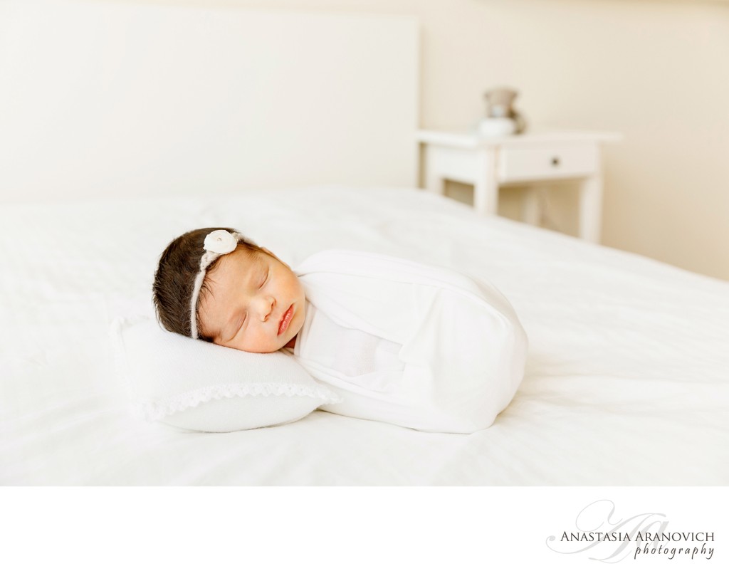 Newborn photoshoot in your home